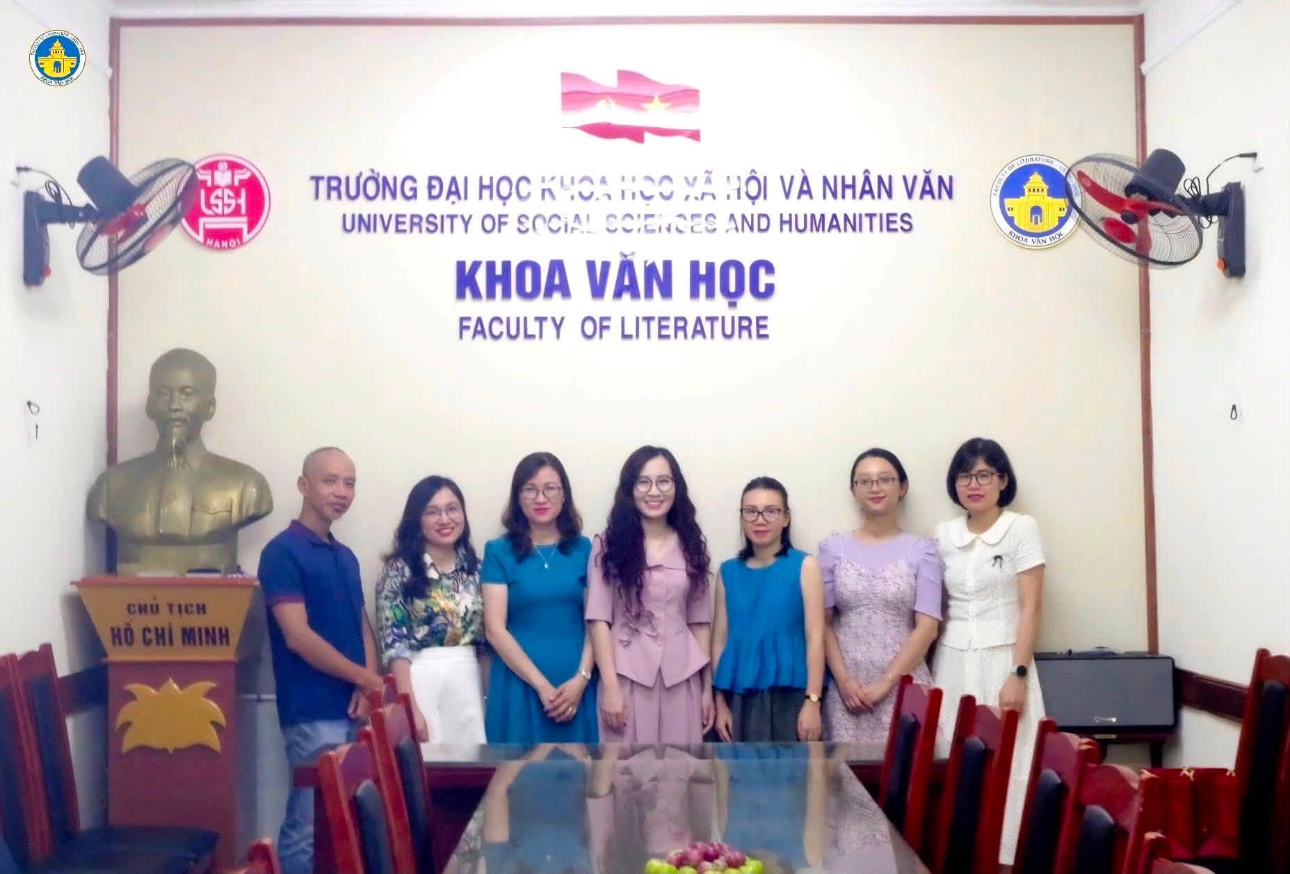 KHOA VĂN HỌC TĂNG CƯỜNG HỢP TÁC CHUYÊN MÔN VỚI CÔNG TY CJ CGV VIỆT NAM