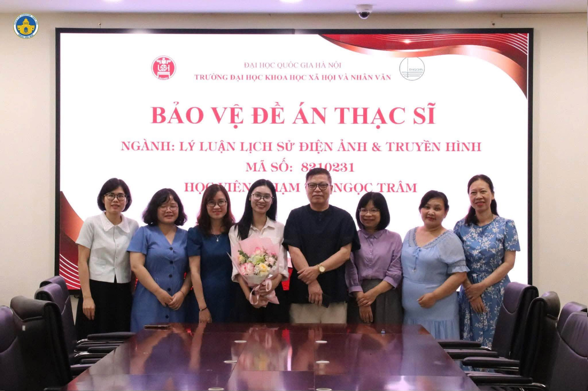 TỔNG KẾT BUỔI LỄ BẢO VỆ LUẬN VĂN THẠC SĨ CỦA HỌC VIÊN PHẠM THỊ NGỌC TRÂM